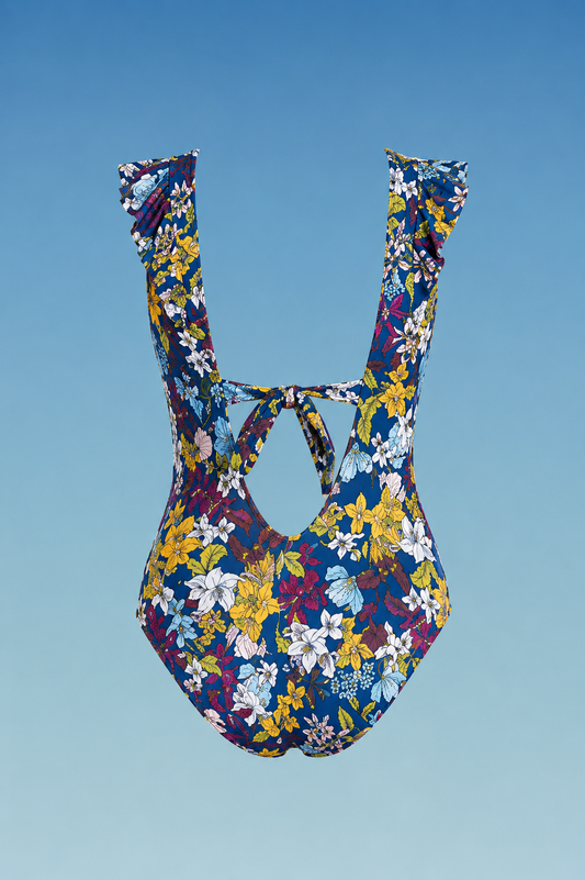 Beach Betty Floral Swimsuit Size XL