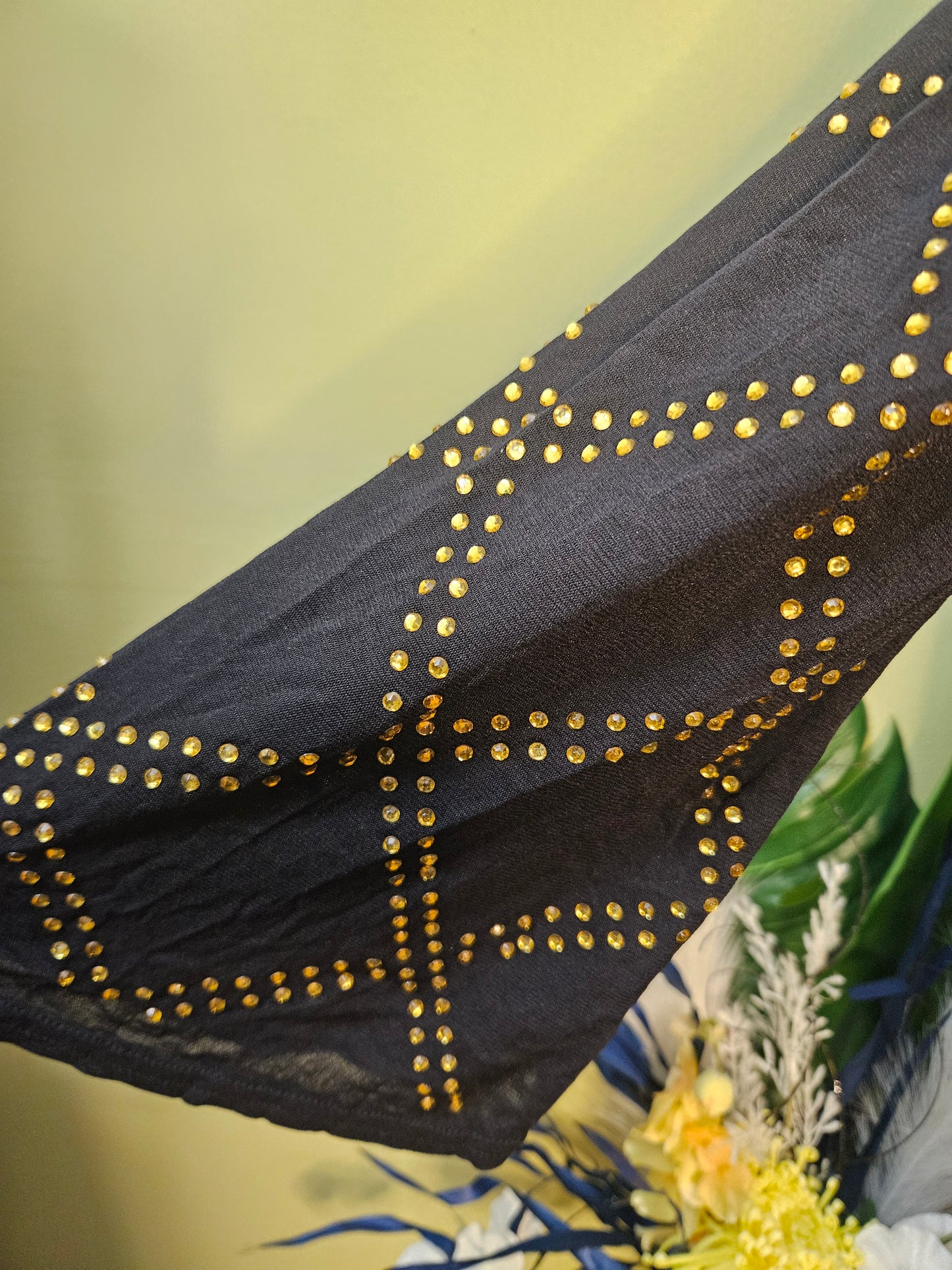 Windsor Black and Gold Duster Size 2X