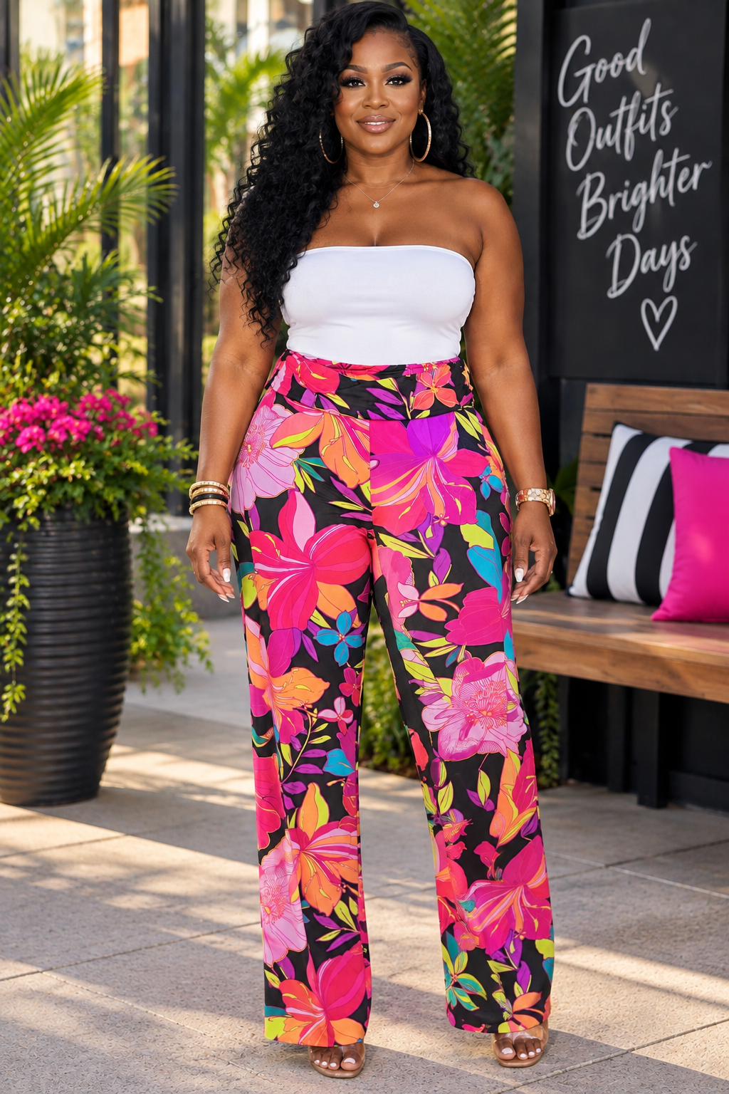 Trina Turk Palazzo Pant Size XL