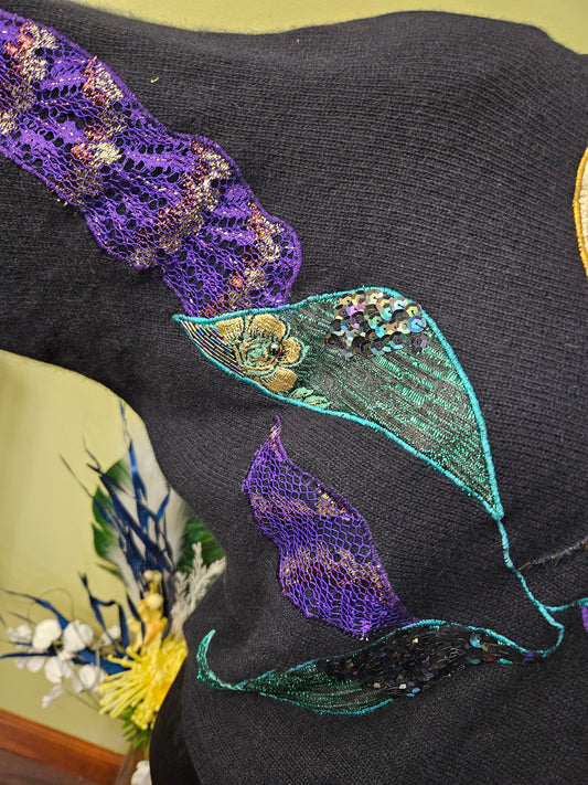 Anna Angora Wool Sweater Size Medium