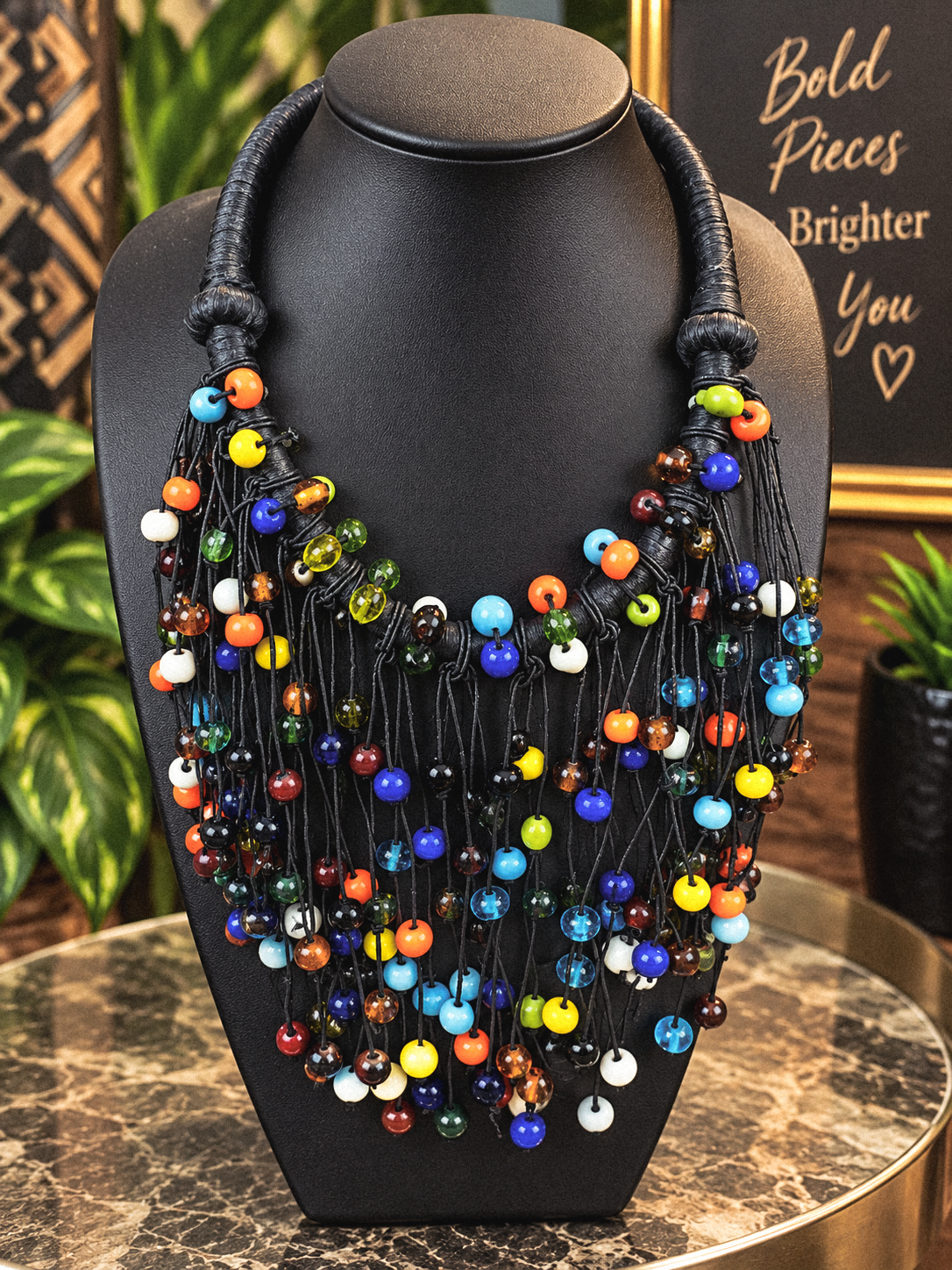 Colorful Beaded Necklace