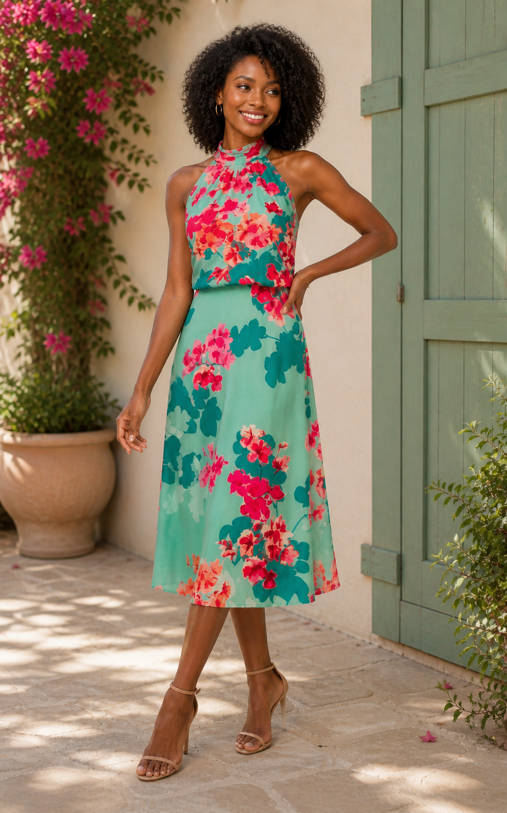 Adrianna Papell Floral Dress Size 20W