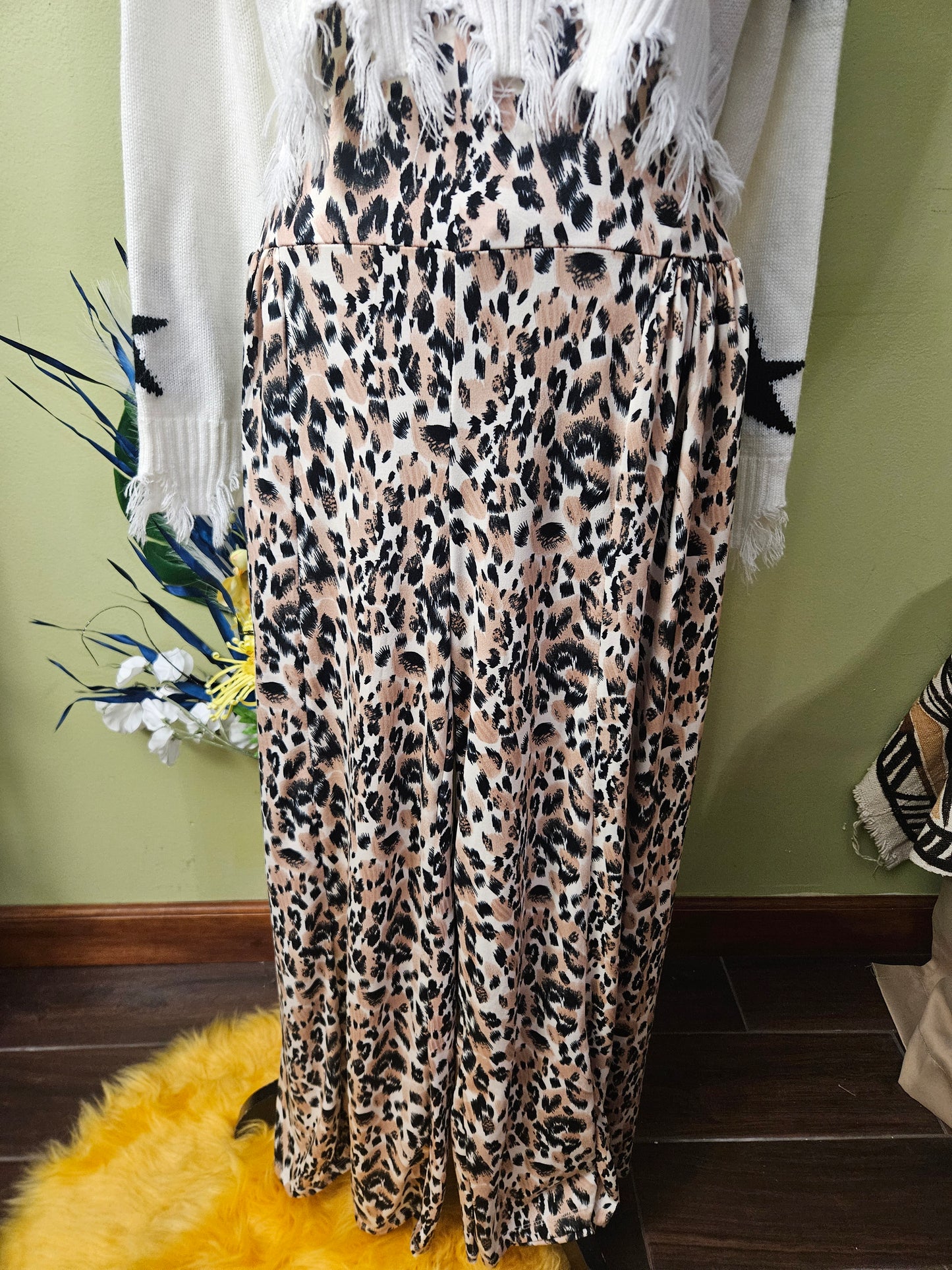 Ninexis Animal Palazzo Pant Size XL