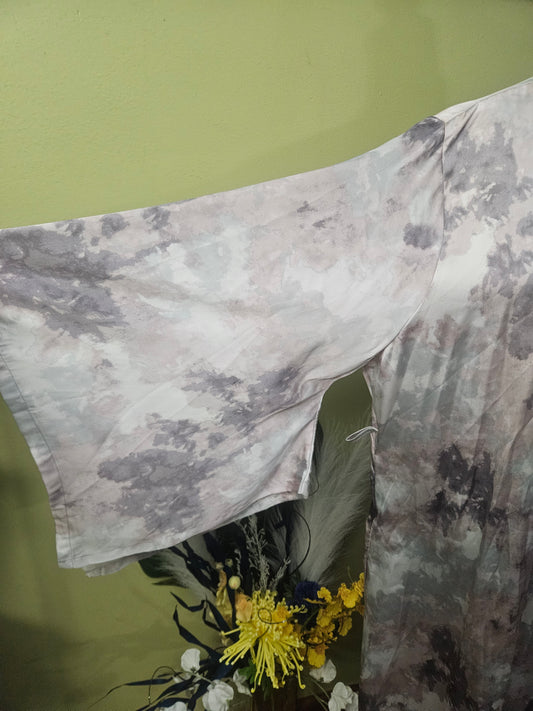 Love to Lounge Pink Tie Dye Kimono Size Medium