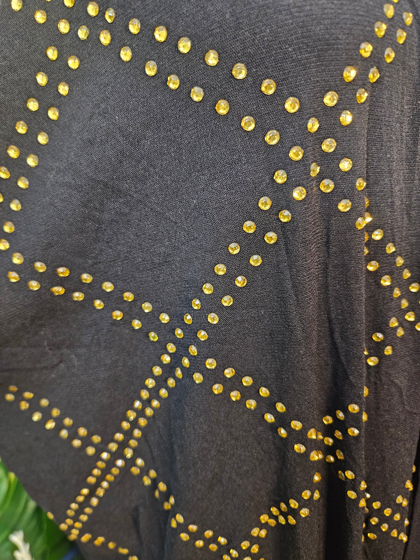 Windsor Black and Gold Duster Size 2X