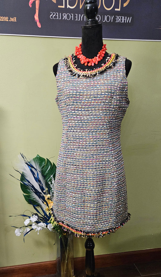 Radzoli Tweed Dress Size Large