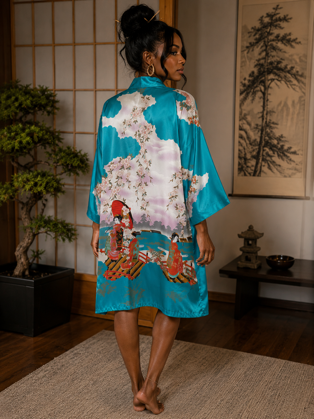 Japanese Kimono Jacket Size Large