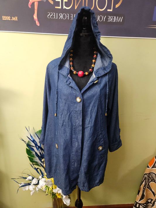 Jones NY Light Denim Jacket Size 1X