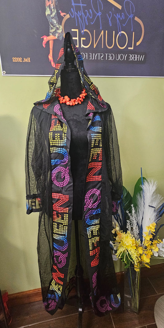See You Original "Queen" Hooded Duster Oversized