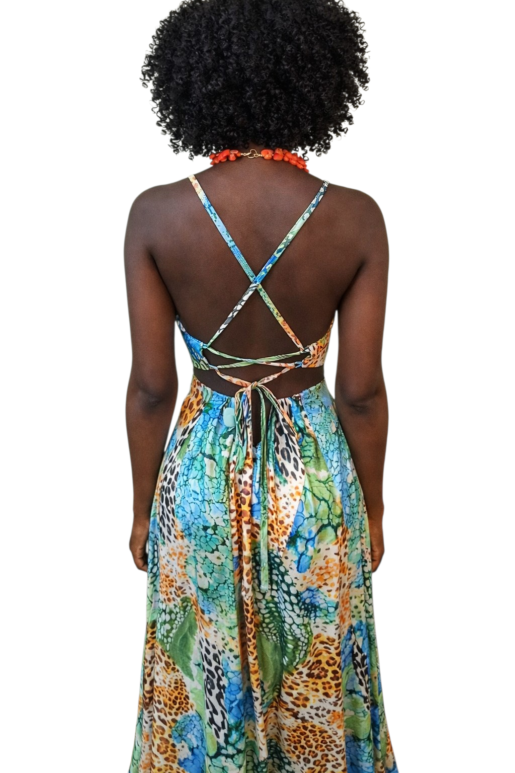 NWT Shein SXY Snake Print Maxi Dress Best Size 1X