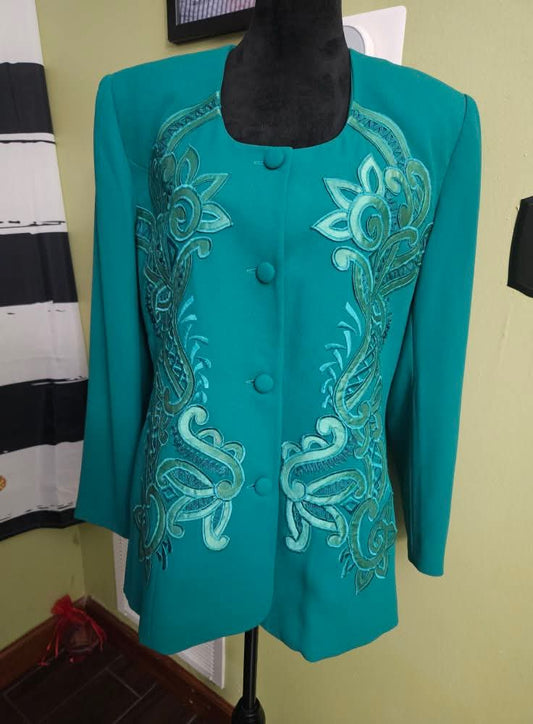 Orlando Rossi Green Jacket (Pit to Pit 22 inches)