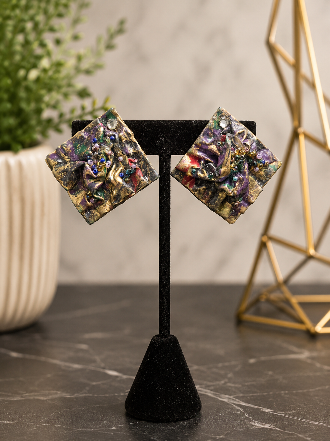 Square Vintage Custom Post Backs
