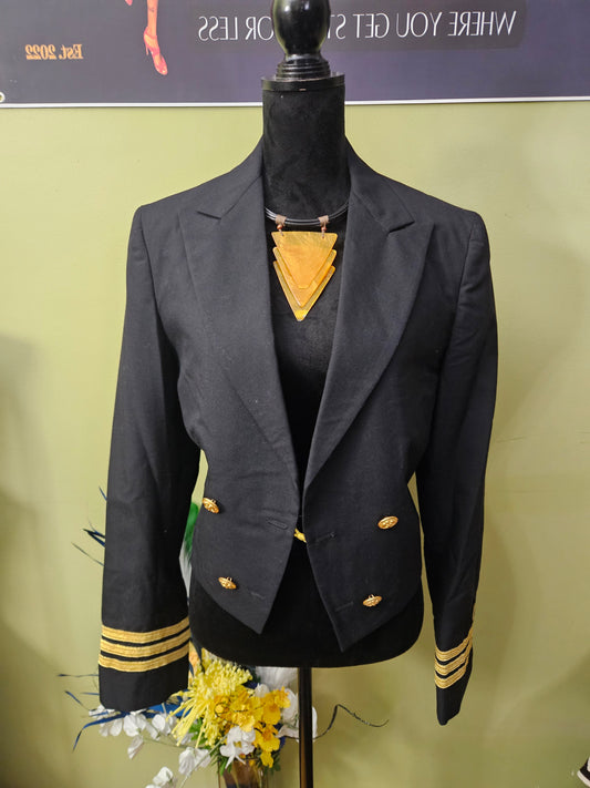 Davis Clothing Military Jacket Size M