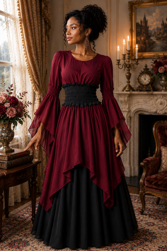 Medieval Renaissance Style Dress Size Large/Slim XL