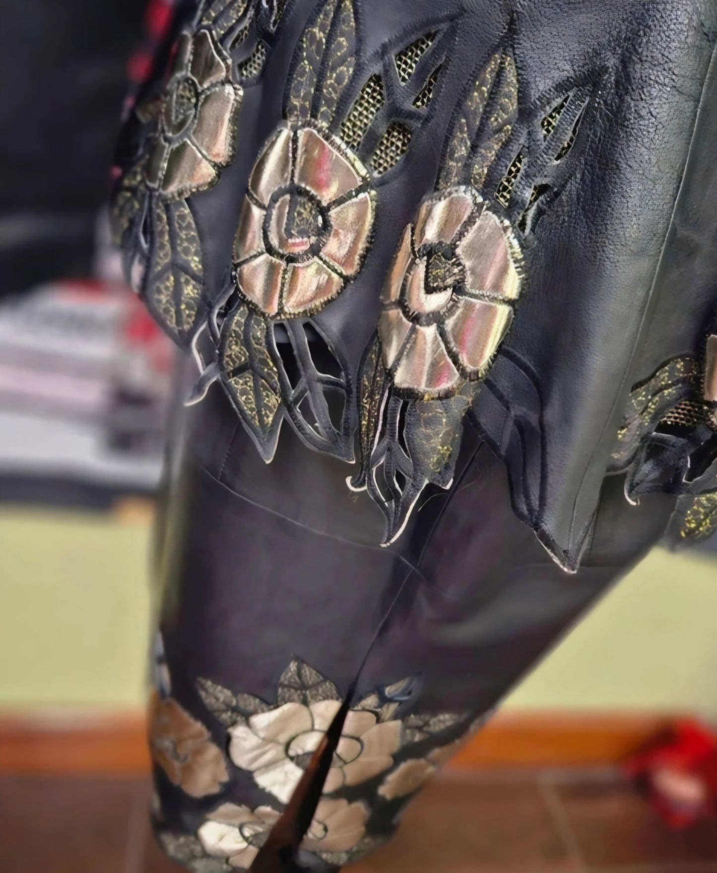 Vintage Three (3) Piece Leather Suit