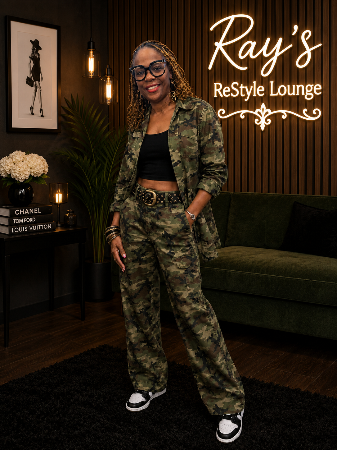Camo Jacket Size Medium Regular
