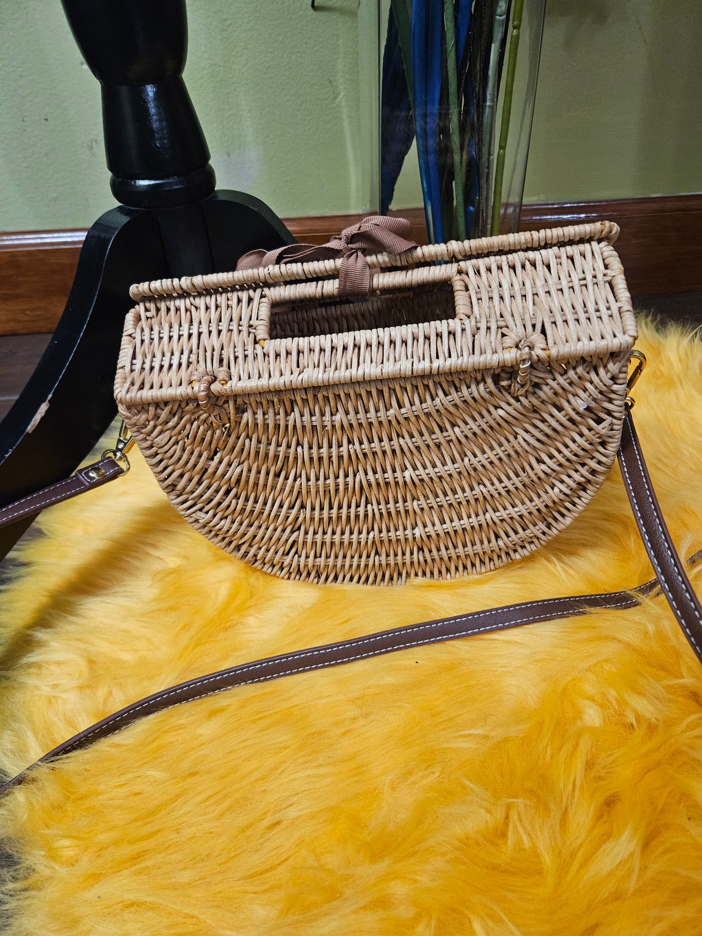 Vintage Wicker Bag