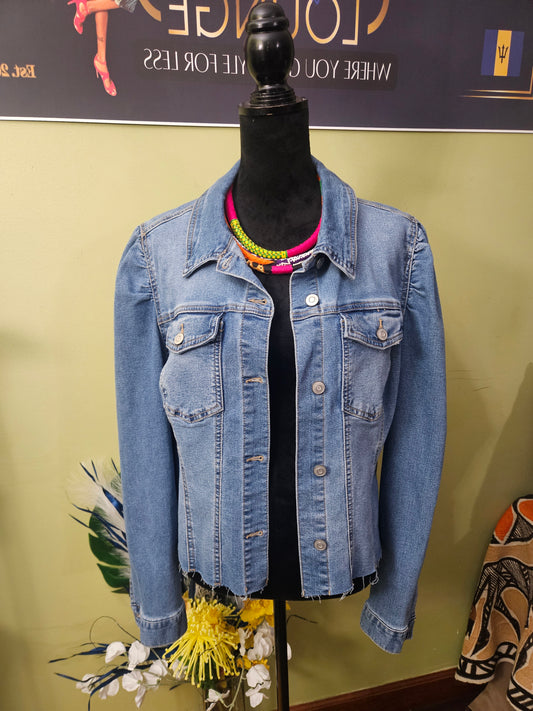 Celebrity Pink Denim Jacket Size XXL