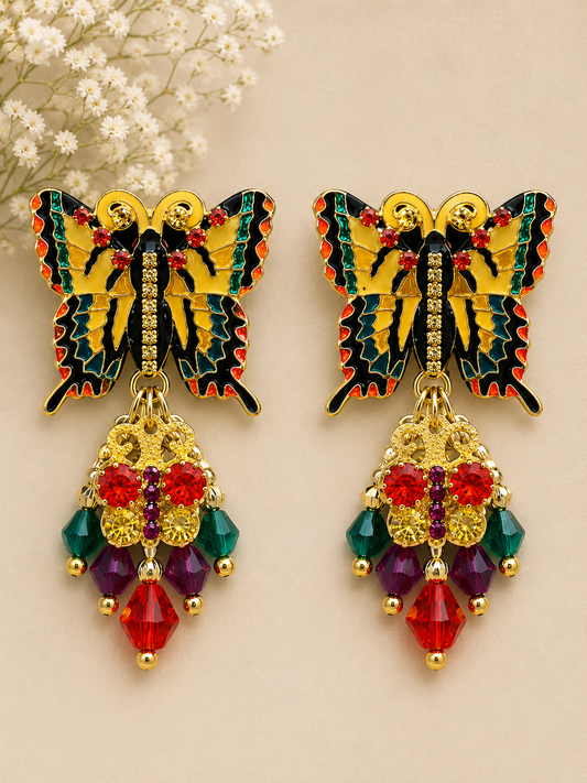 Lunch at the Ritz Summer Garden Earrings